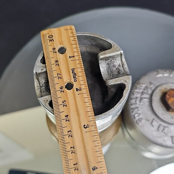 Piston Ashtray Automotive Gare Lid Rare Vintage Napa Motorcraft Fram Baldwin USA - Picture 9 of 10